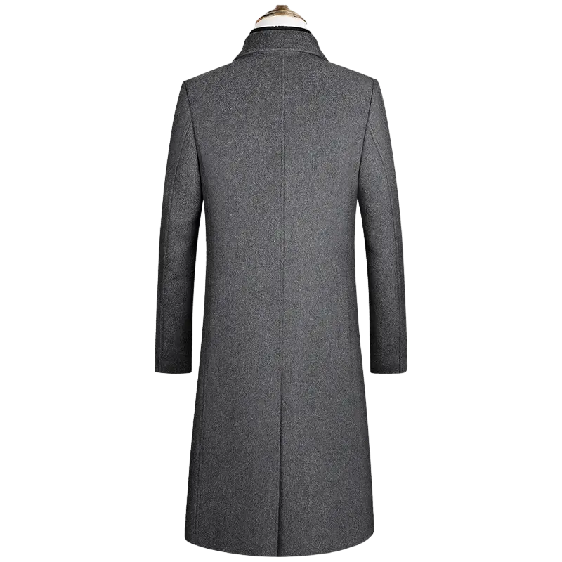 Authentique Manteau Long Shelby Gris