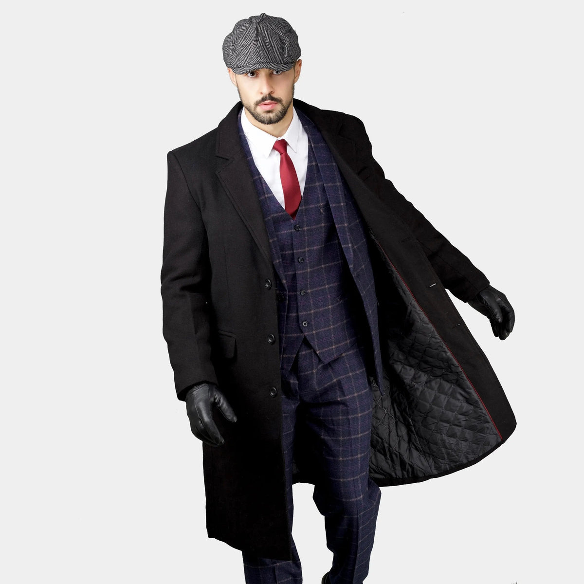 Authentique Manteau Long Shelby