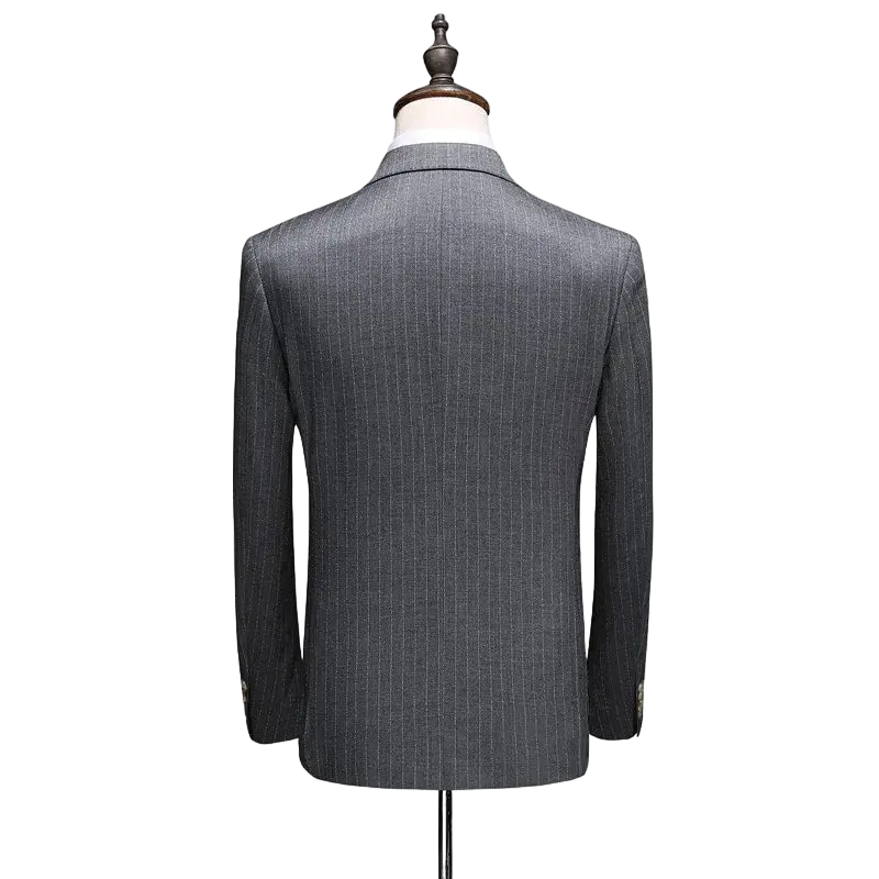 Gatsby Grey Three-Piece Suit