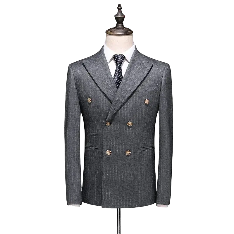 Gatsby Grey Three-Piece Suit