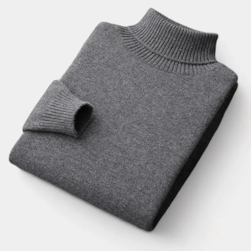 Pull à col roulé John
