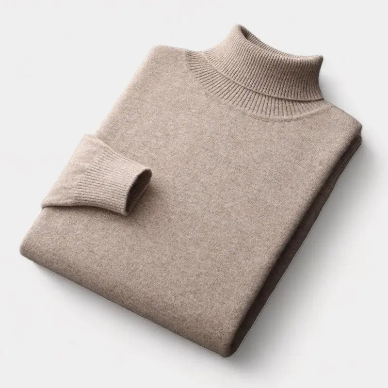 Pull à col roulé John