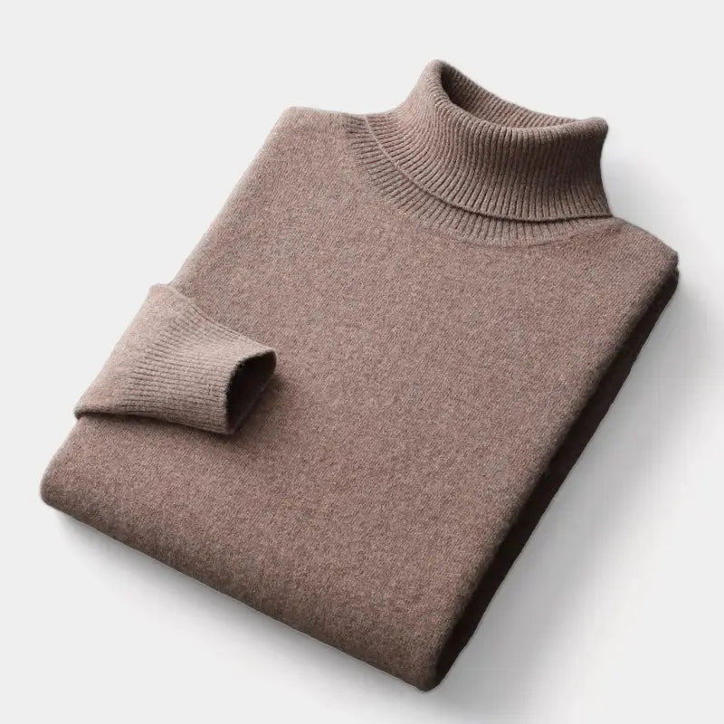 Pull à col roulé John