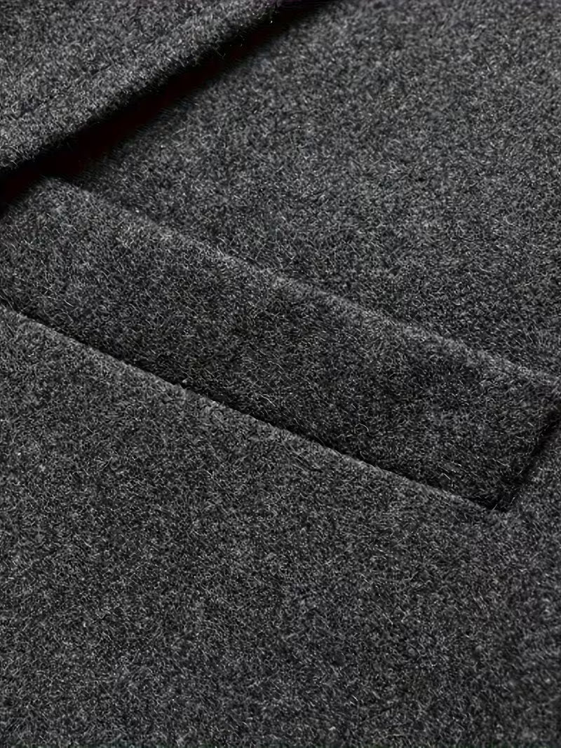 Authentique Manteau Long Anglais Gris