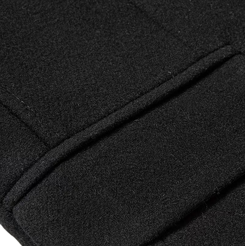 Authentique Manteau Long Anglais Noir