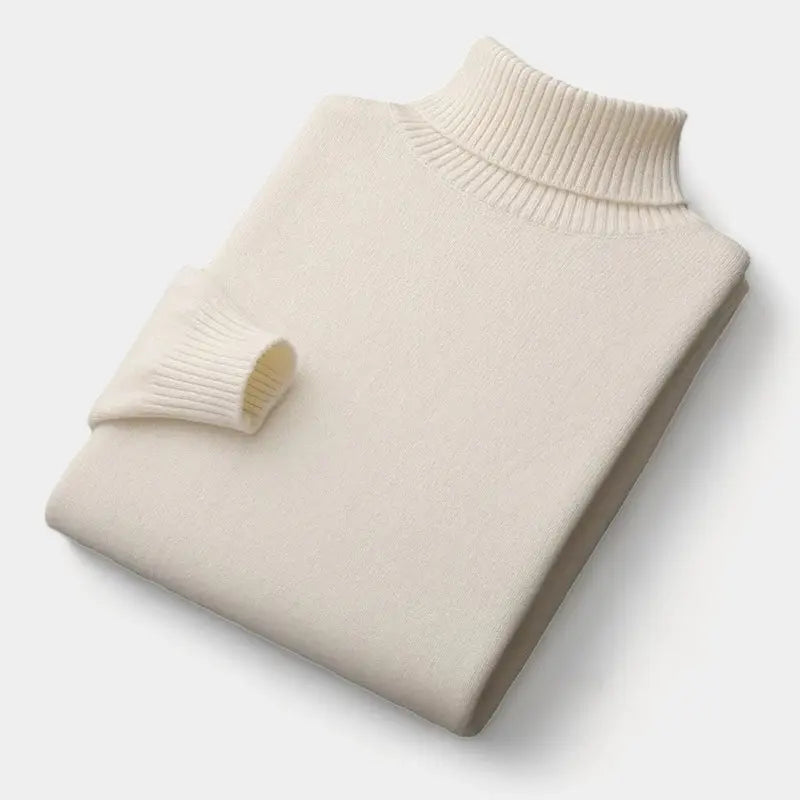 Pull à col roulé John