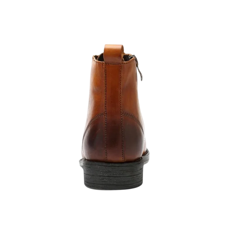 Bottes Tommy en cuir marron clair